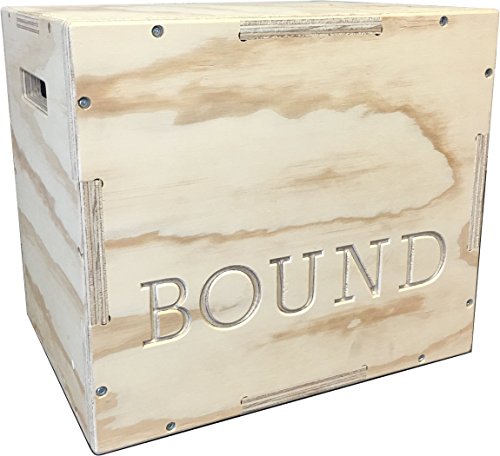 (12/14/16) Bound Plyo Box 3-in-1 Wood Puzzle Plyometric Box - CrossFit Training, MMA, or Plyometric Agility - Jump Box, Plyobox, Plyo Box, Plyometric Box, Plyometrics Box
