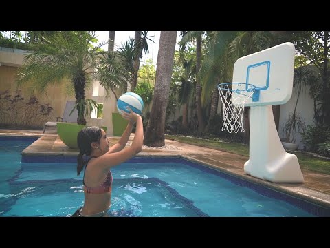 PoolSport Stainless Basketball Hoop - Dunn-Rite Products